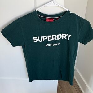 Superdry Dark Green Sportswear Tee